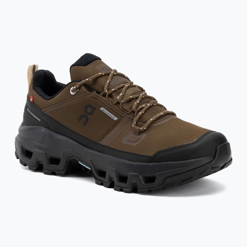 Încălțăminte bărbătească On Cloudrock Low Waterproof earth/black