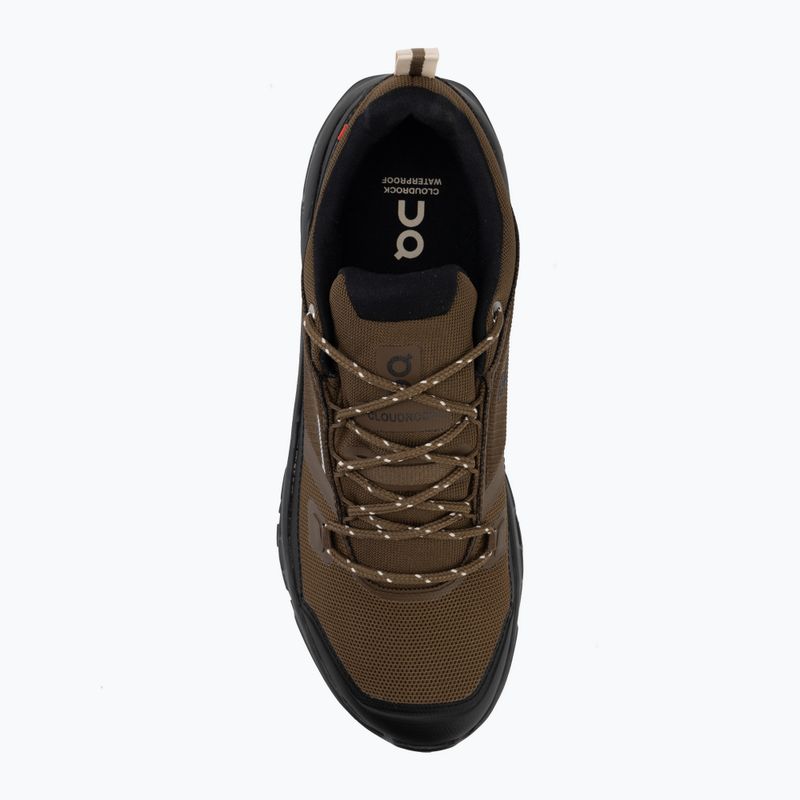 Încălțăminte bărbătească On Cloudrock Low Waterproof earth/black 5
