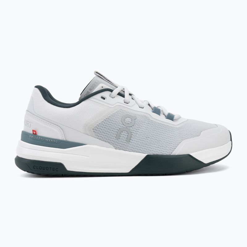 Încălțăminte de tenis pentru bărbați On The Roger Advantage Pro frost/evergreen 2