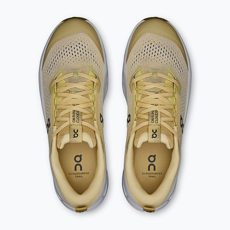 Încălțăminte de alergare pentru bărbați On Running Cloudsurfer Trail 2 safari/glacier 6