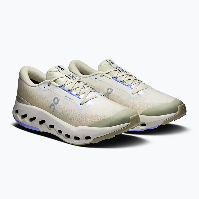 Încălțăminte de alergare pentru bărbați On Running Cloudsurfer Trail 2 Waterproof ghost/chalk 3