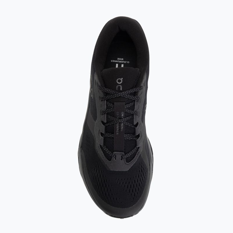 Încălțăminte de alergare pentru bărbați On Cloudrunner 3 Wide black/black 5