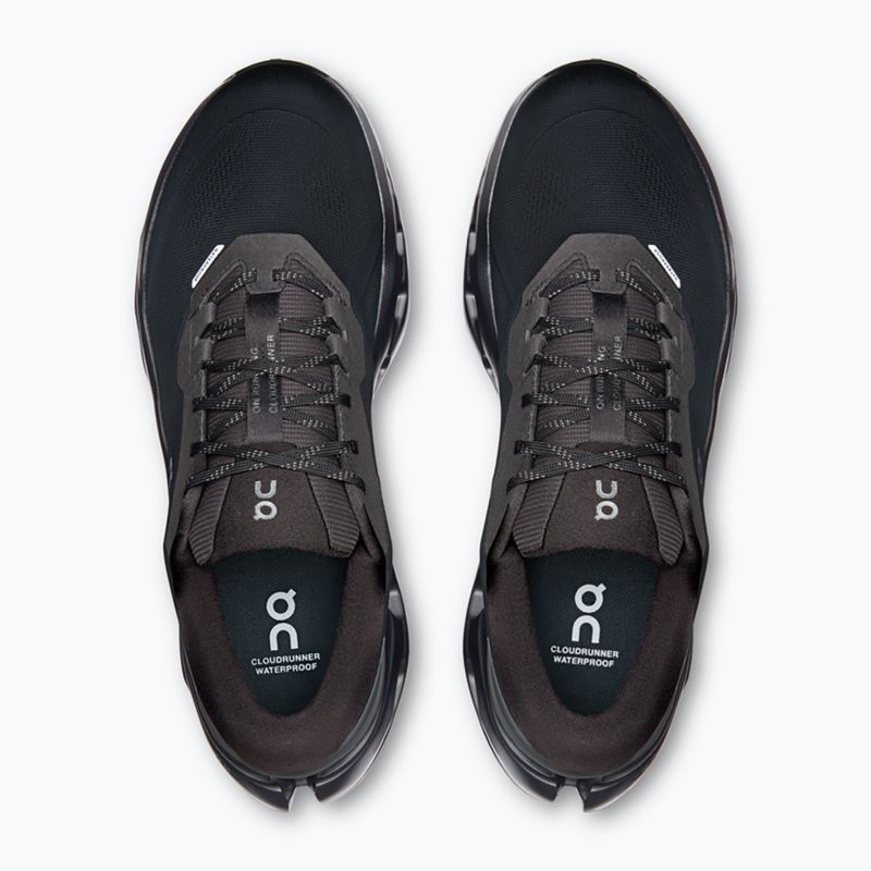 Încălțăminte de alergare pentru bărbați On Cloudrunner 3 Waterproof black/black 6