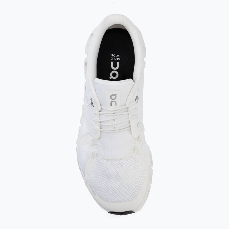 Încălțăminte pentru bărbați On Cloud 6 Wide white/white 5