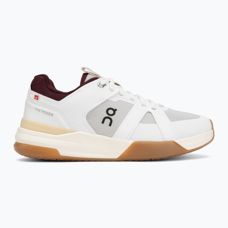 Încălțăminte de tenis pentru femei On The Rodger Clubhouse Pro W white/ivory 2