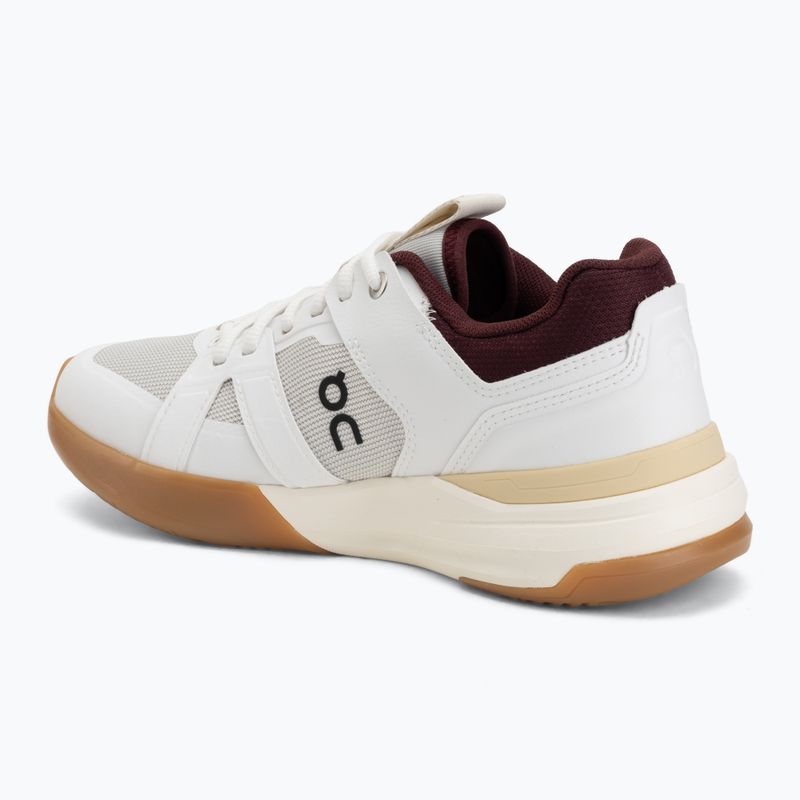 Încălțăminte de tenis pentru femei On The Rodger Clubhouse Pro W white/ivory 3