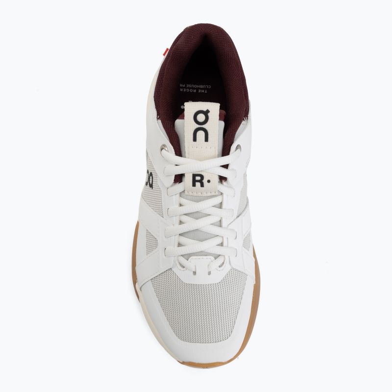 Încălțăminte de tenis pentru femei On The Rodger Clubhouse Pro W white/ivory 5