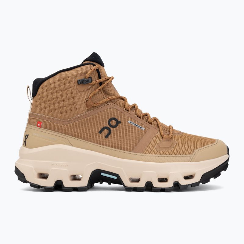 Încălțăminte pentru femei On Cloudrock Mid Waterproof sphinx/sand 2