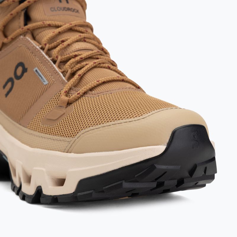 Încălțăminte pentru femei On Cloudrock Mid Waterproof sphinx/sand 7