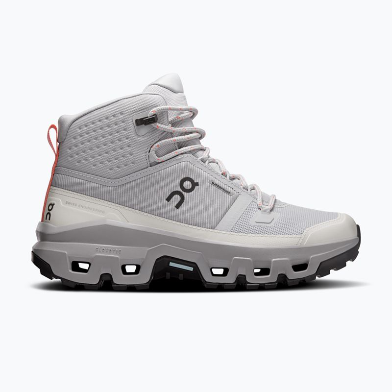 Încălțăminte de drumeție pentru femei On Cloudrock Mid Waterproof glacier/alloy