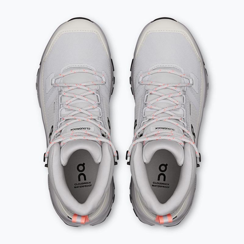 Încălțăminte de drumeție pentru femei On Cloudrock Mid Waterproof glacier/alloy 3