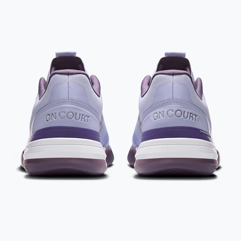 Încălțăminte de tenis pentru femei On Running The Roger Advantage Pro Clay W thistle/dawberry 4