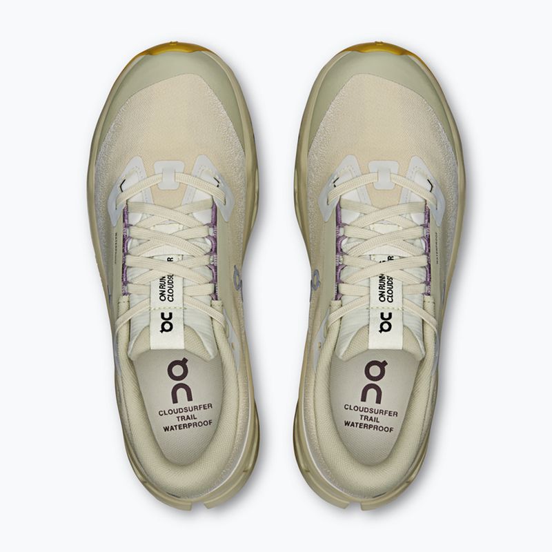 Încălțăminte de alergare pentru femei On Running Cloudsurfer Trail 2 Waterproof ghost/chalk 6