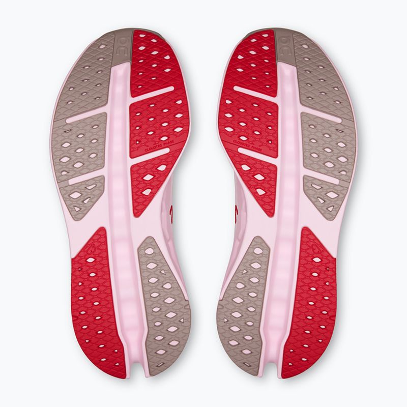 Încălțăminte de alergare pentru femei On Cloudsurfer Max ivory/peony 5