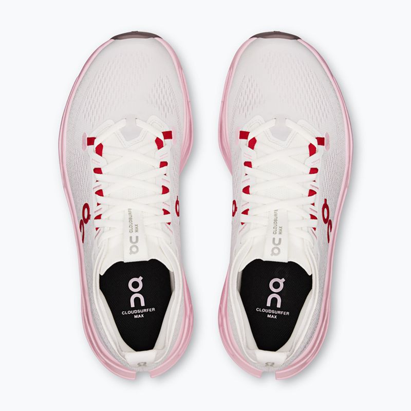 Încălțăminte de alergare pentru femei On Cloudsurfer Max ivory/peony 6