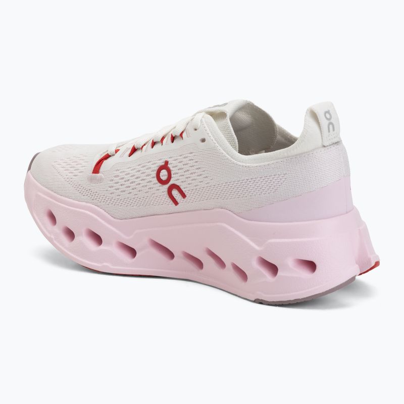 Încălțăminte de alergare pentru femei On Cloudsurfer Max ivory/peony 3