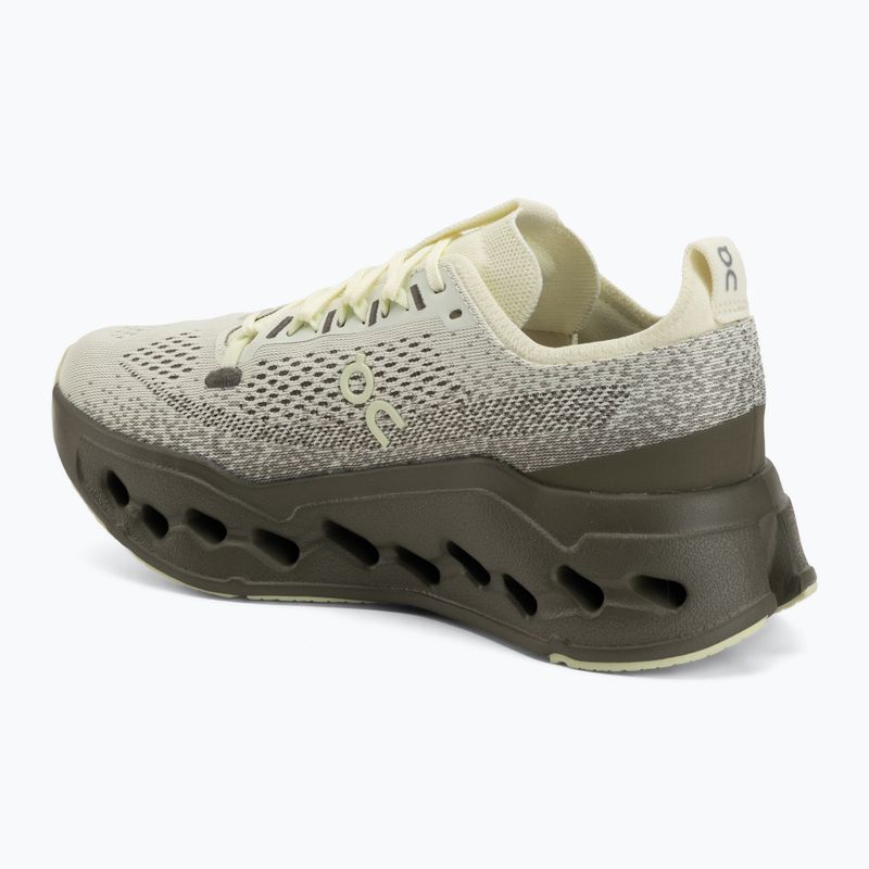 Încălțăminte de alergare pentru femei On Cloudsurfer Max Wide seedling/olive 3