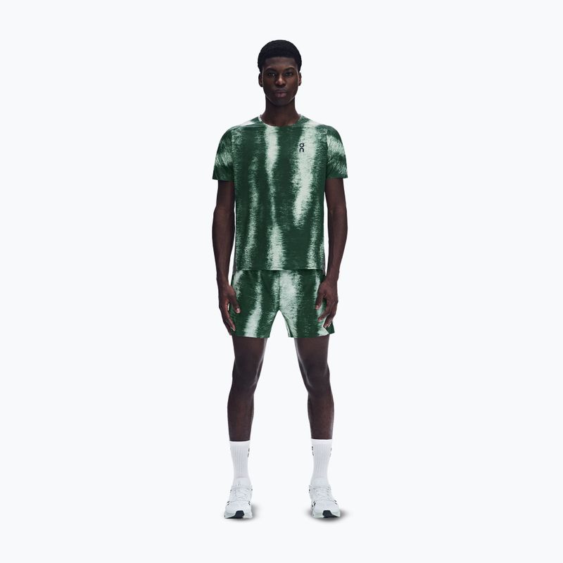 Tricou de alergare pentru bărbați On Performance-T Terra cove/kaitoke 2