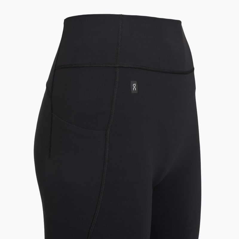 Pantaloni scurți de antrenament pentru femei On Studio Tights black 3