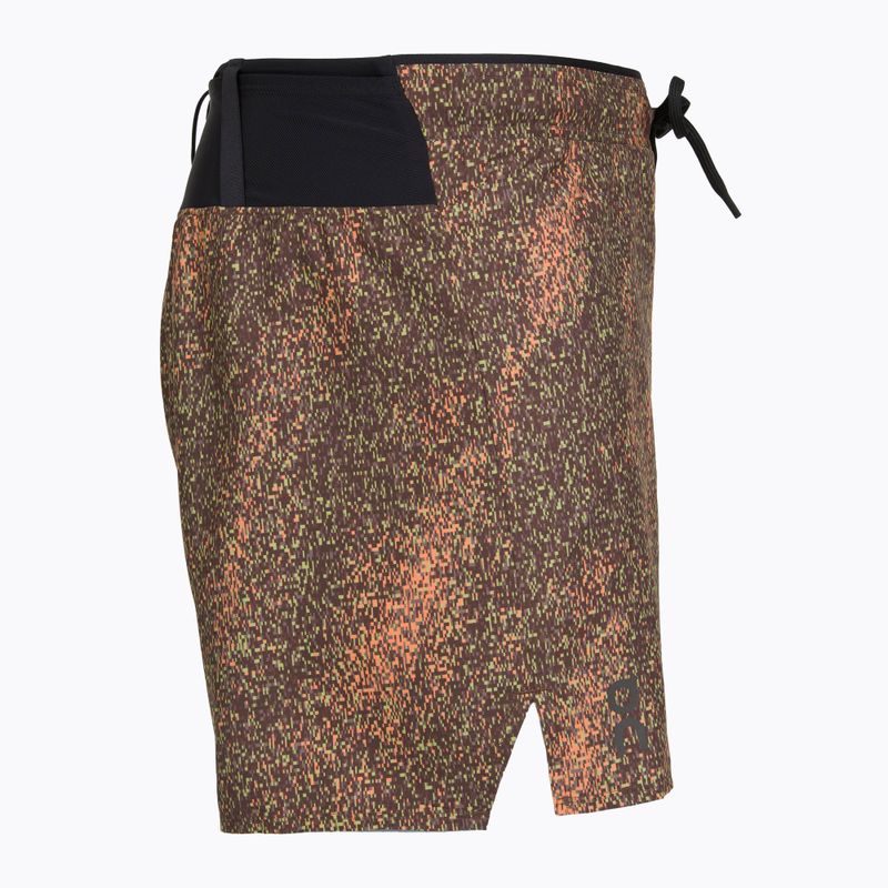 Pantaloni scurți de alergare pentru bărbați On Trail black/gobi 3