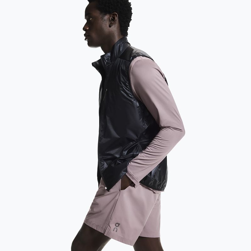 Pantaloni scurți de alergare pentru bărbați On 5" Core heron 4