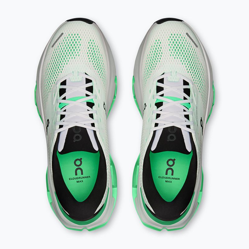 Încălțăminte de alergare pentru bărbați On Cloudrunner 3 Max white/verdite 3