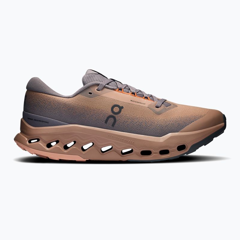Încălțăminte de alergare pentru bărbați On Cloudsurfer Trail 2 Waterproof portobello/pebble
