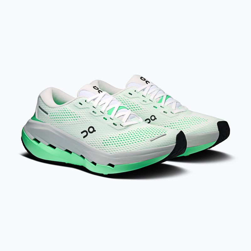 Încălțăminte de alergare pentru femei On Cloudrunner 3 Max white/verdite 2