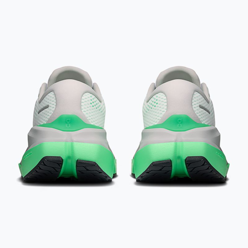 Încălțăminte de alergare pentru femei On Cloudrunner 3 Max white/verdite 5