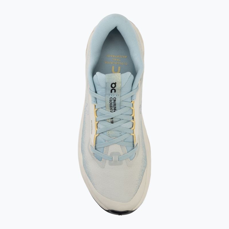 Încălțăminte de alergare pentru femei On Cloudsurfer Trail 2 Waterproof grain/brook 5