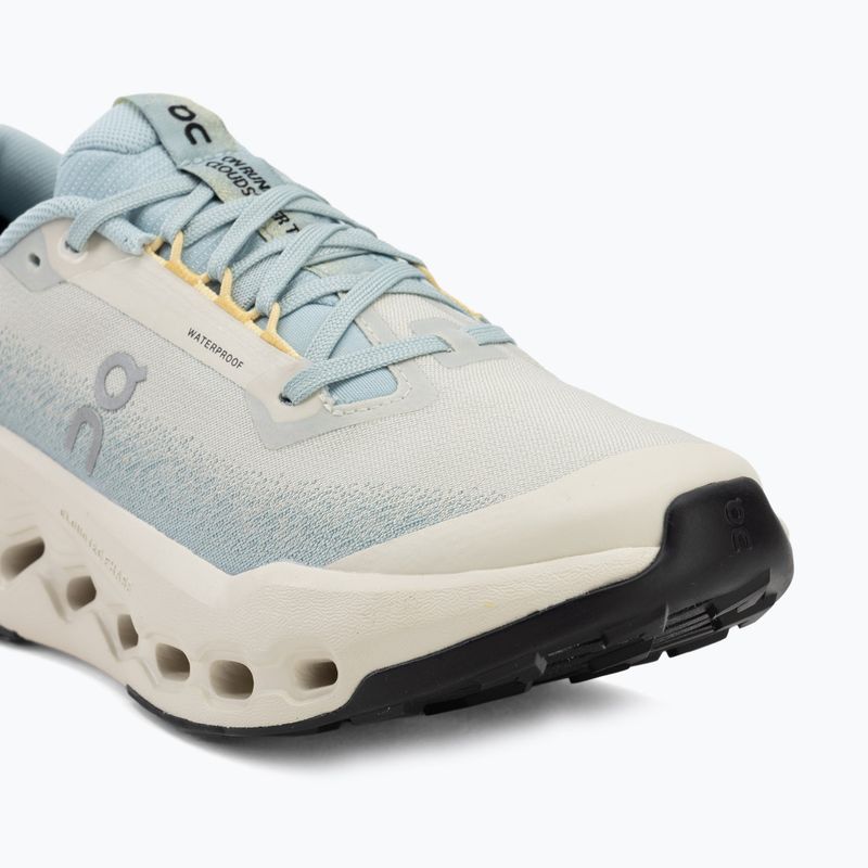 Încălțăminte de alergare pentru femei On Cloudsurfer Trail 2 Waterproof grain/brook 7