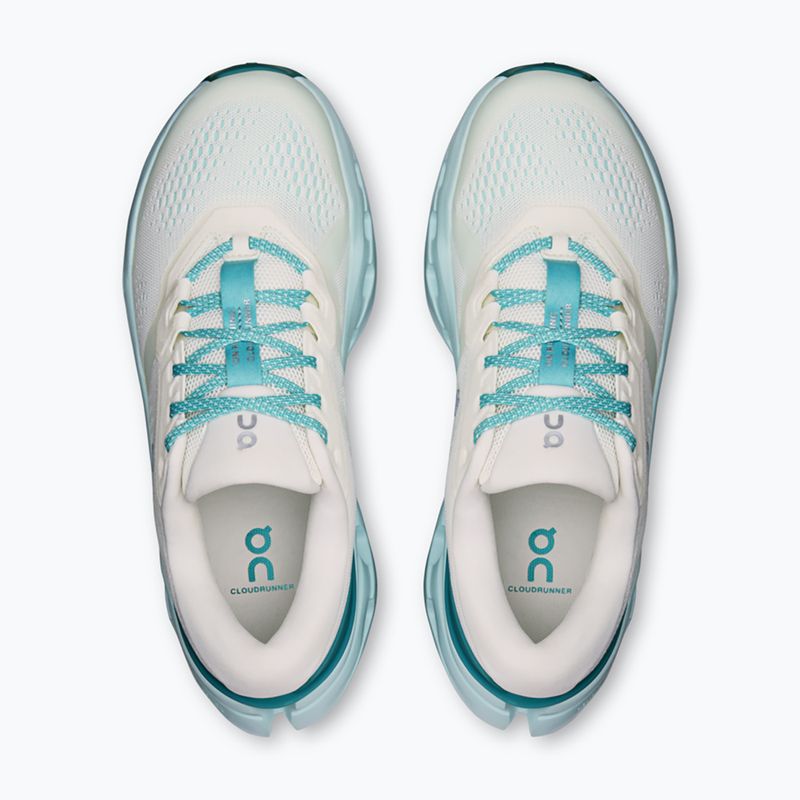Încălțăminte de alergare pentru femei On Cloudrunner 3 ivory/aquamarine 3
