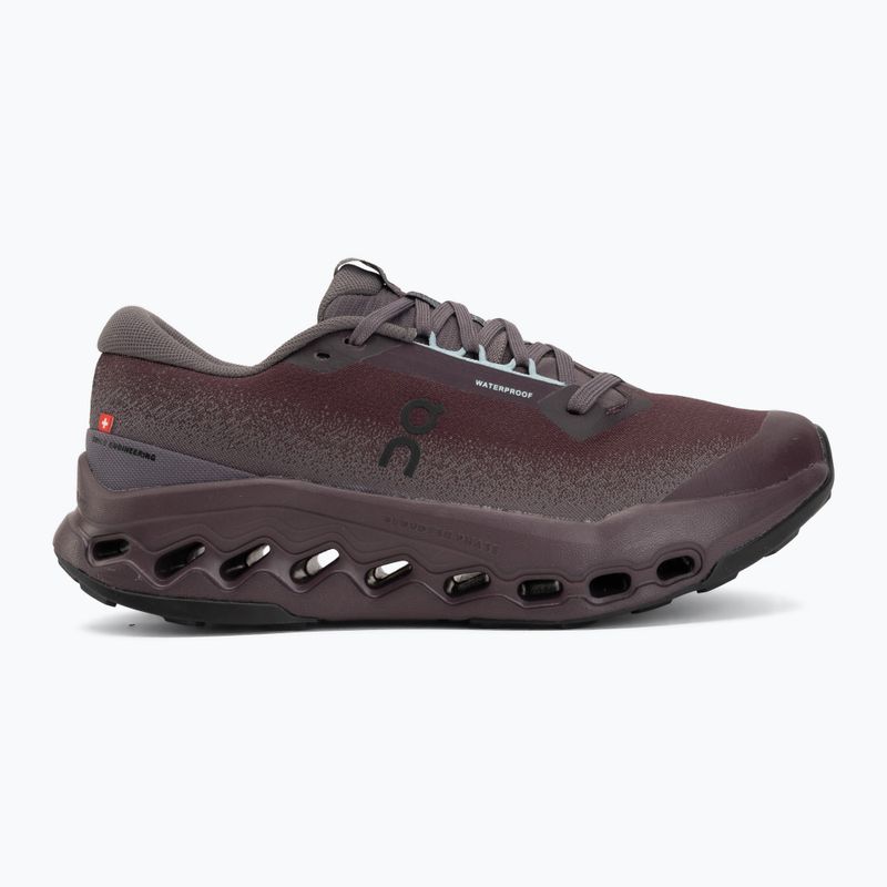 Încălțăminte de alergare pentru femei On Cloudsurfer Trail 2 Waterproof urchin/pebble 2