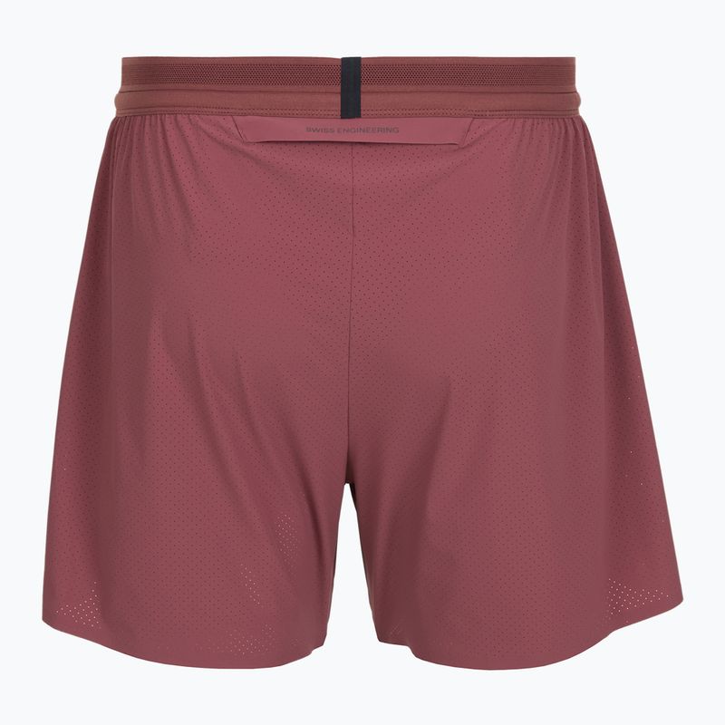 Pantaloni scurți de alergare pentru bărbați On 5" Performance barberry 9