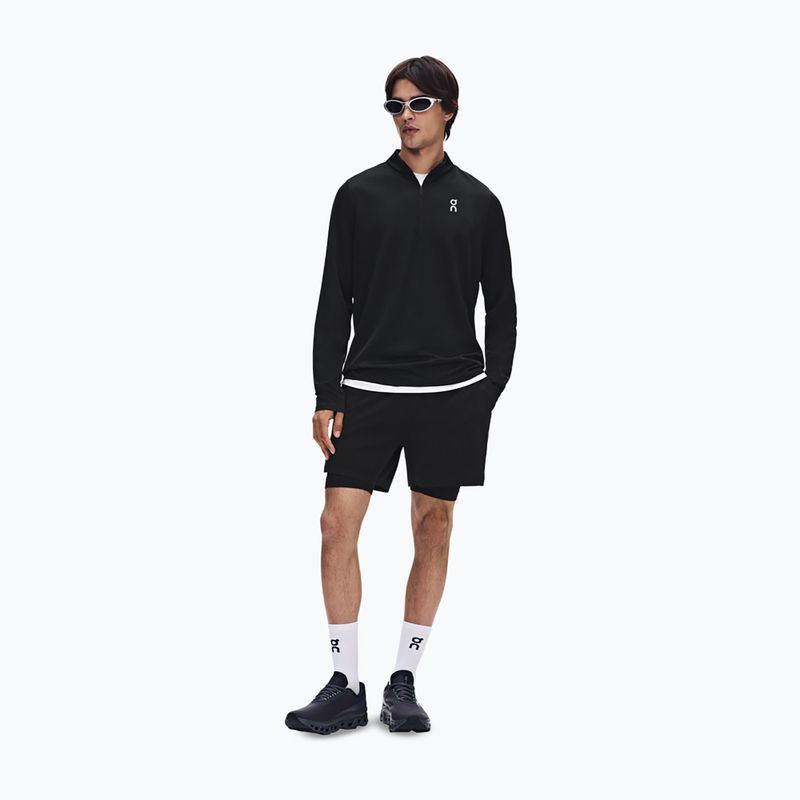 Bluză de alergare pentru bărbați On Core 1/4 Zip black 2
