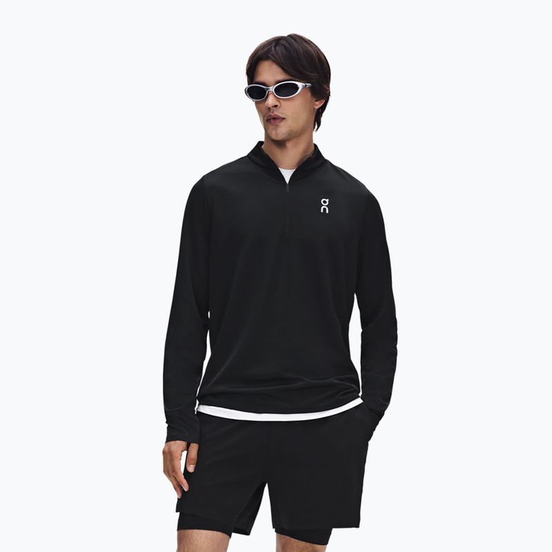 Bluză de alergare pentru bărbați On Core 1/4 Zip black 4