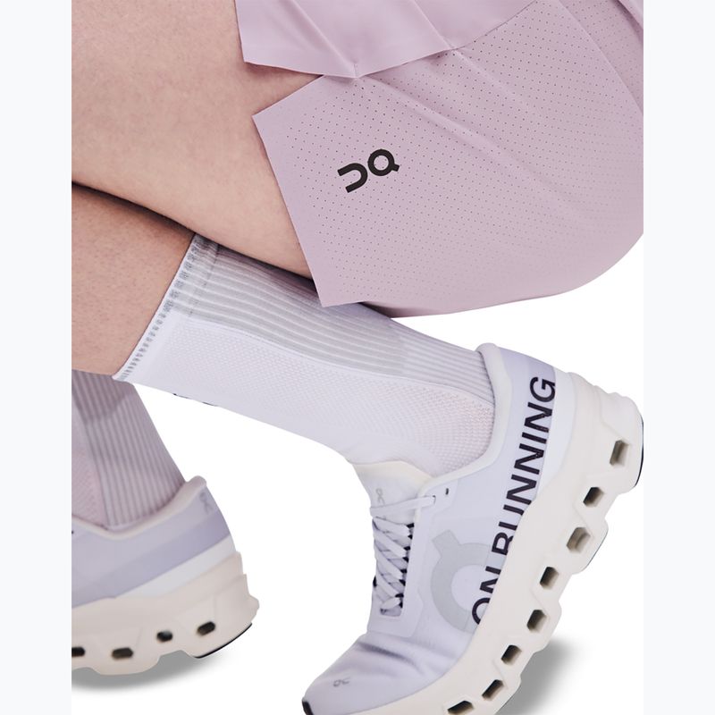 Pantaloni scurți de alergare pentru femei On 5" Performance foxglove 9