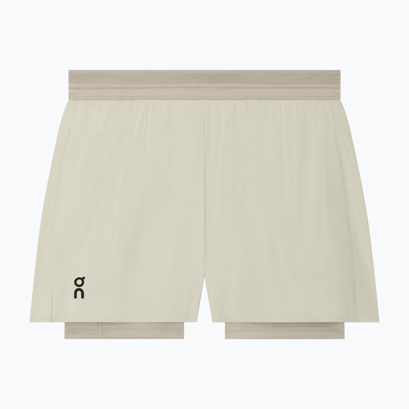 Pantaloni scurți de alergare pentru femei On 3" Performance 2/1 hare/brume