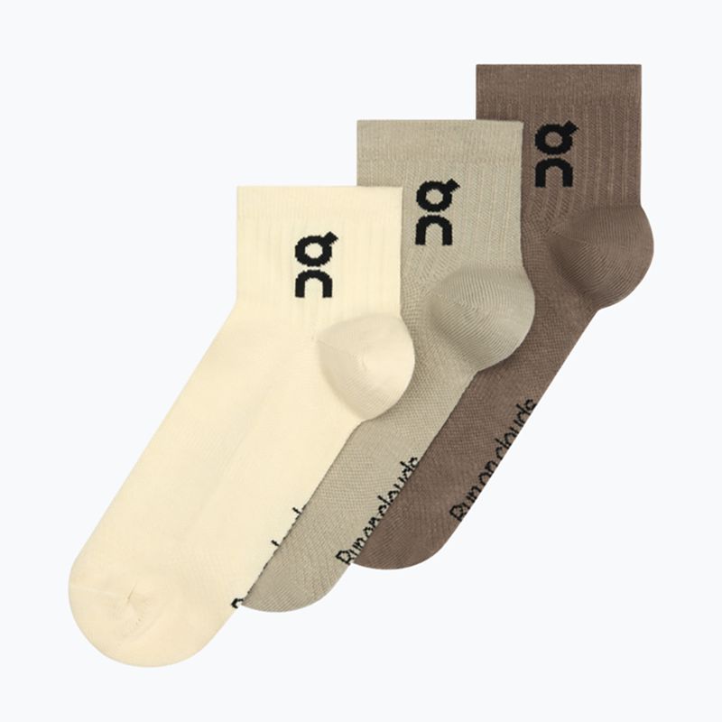 Șosete On Logo Sock Mid 3 pack hare/brume