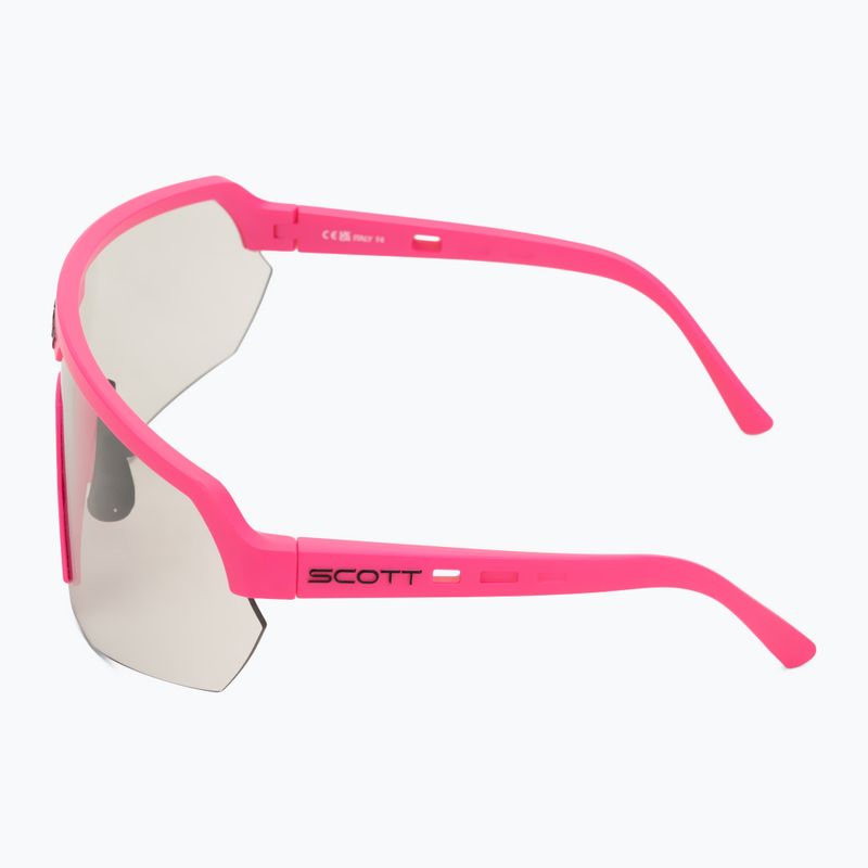 Ochelari de soare SCOTT Sport Shield LS roz acid/gri sensibil la lumină SCOTT Sport Shield LS 4