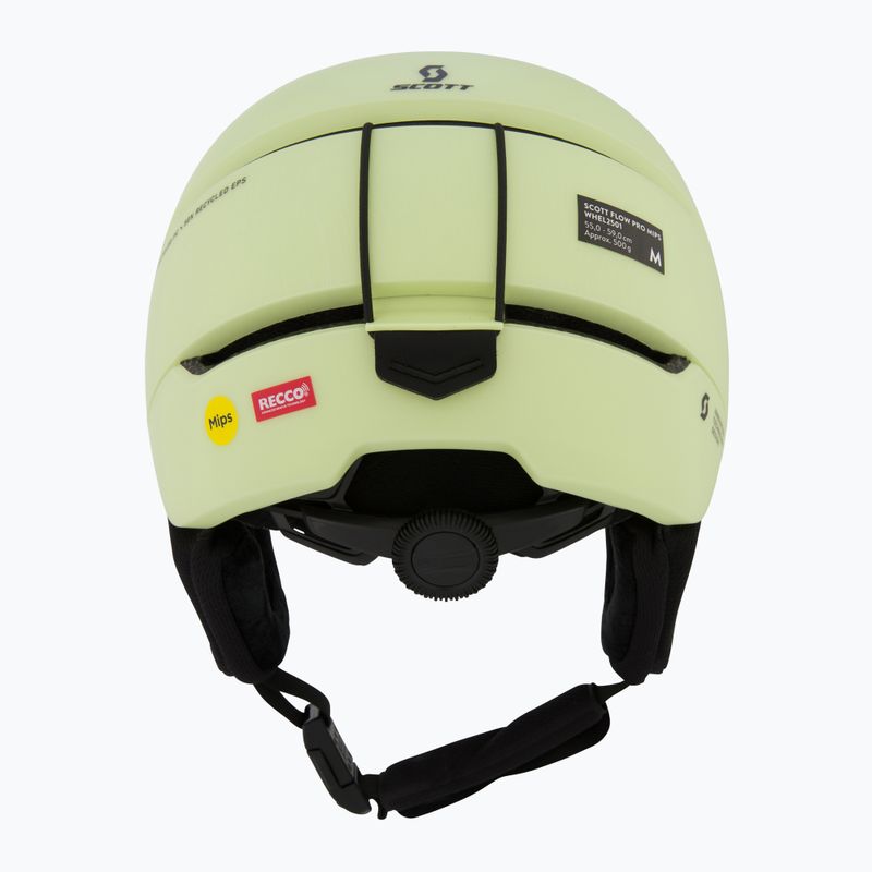 Cască de schi SCOTT Flow Plus Pro acid yellow 3