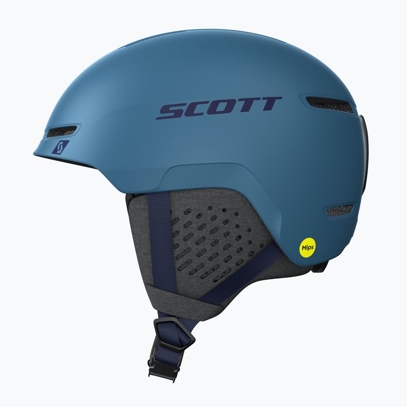 Cască de schi SCOTT Track Plus solid blue 2