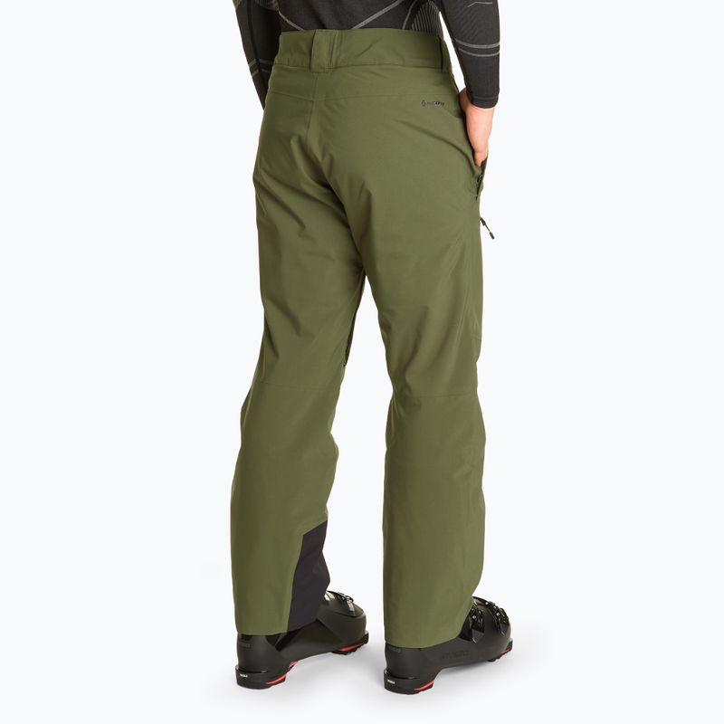 Pantaloni de schi pentru bărbați SCOTT Ultimate Dryo douglas green 2
