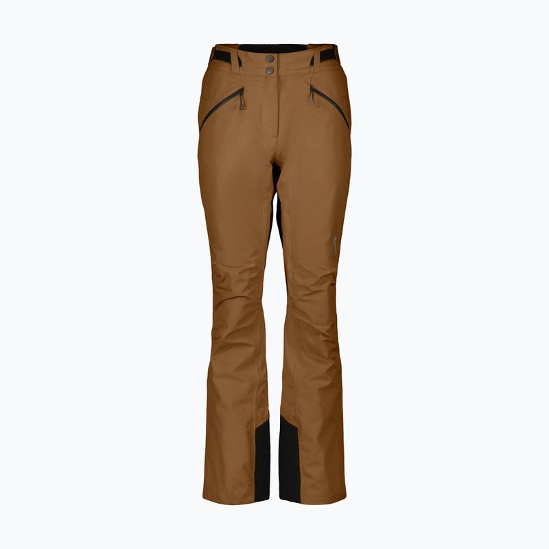 Pantaloni de schi pentru femei SCOTT Ultimate Dryo Tech bread brown