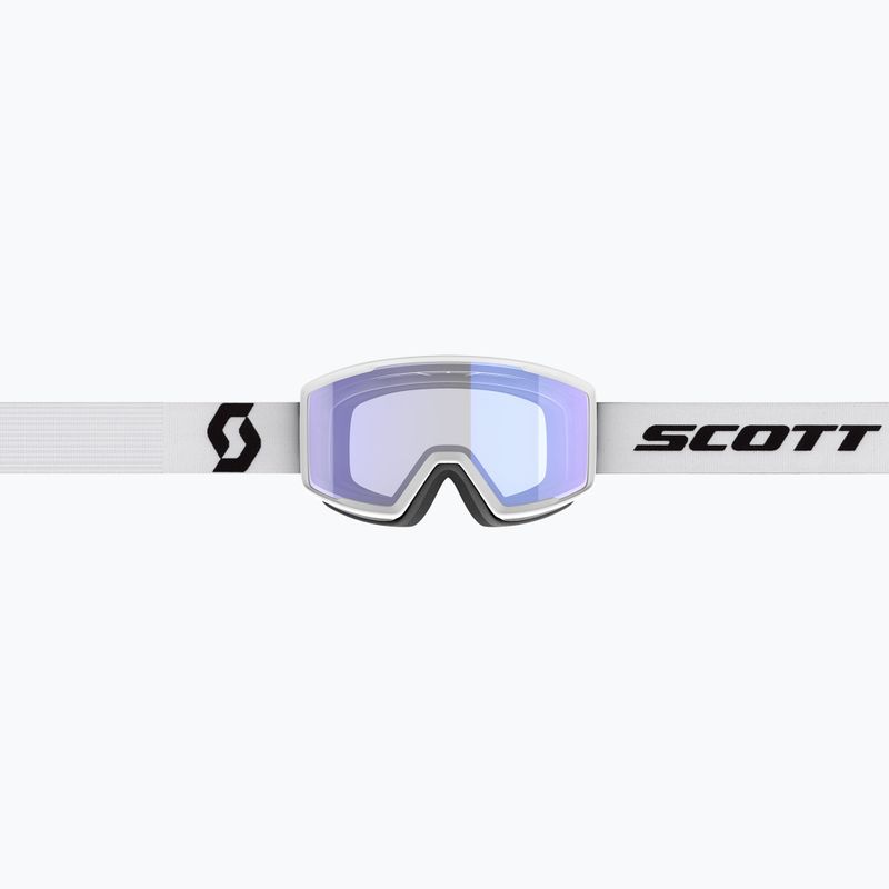 Ochelari de schi SCOTT Factor Pro mineral white/black/ illuminator blue chrome 2