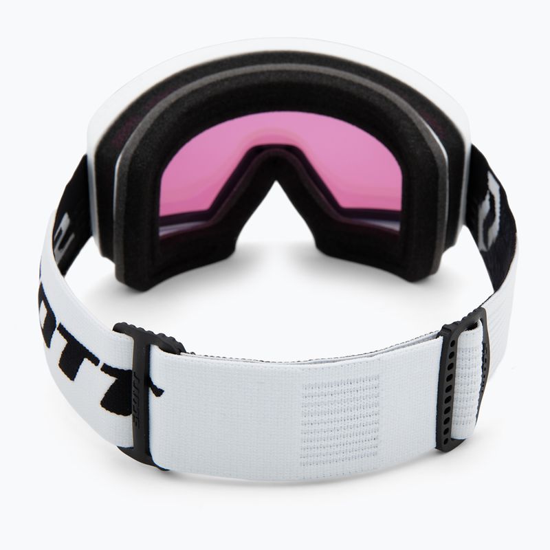Ochelari de schi SCOTT Factor Pro LS mineral white/black amp ls blue chrome 3