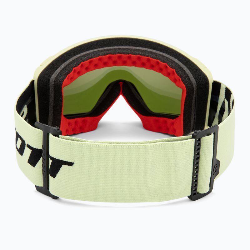 Ochelari de schi SCOTT React AMP Pro acid yellow/amp pro lavender chrome/amp pro green 4