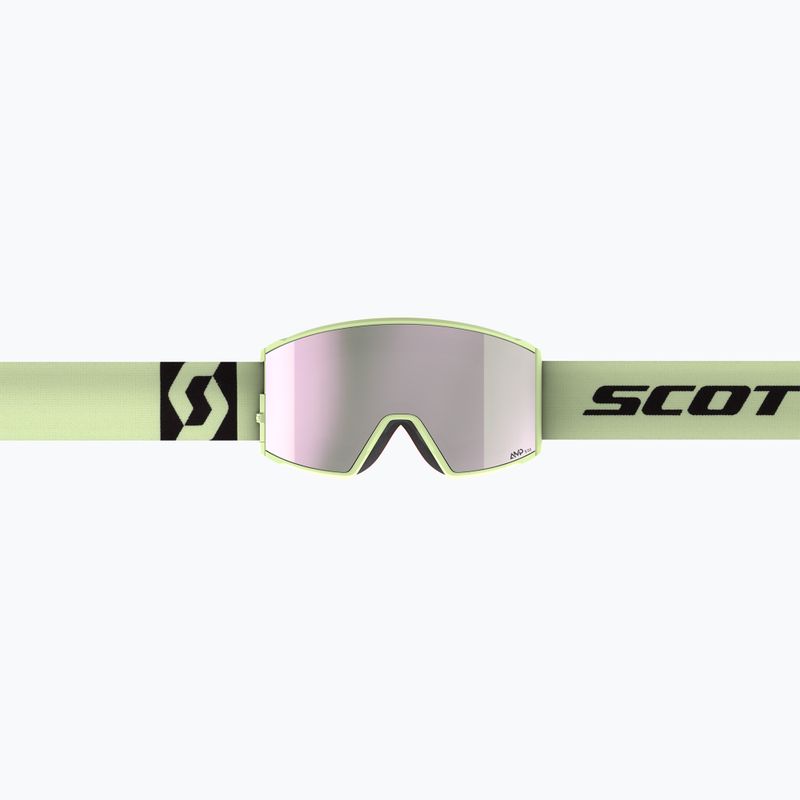 Ochelari de schi SCOTT React AMP Pro acid yellow/amp pro lavender chrome/amp pro green 2