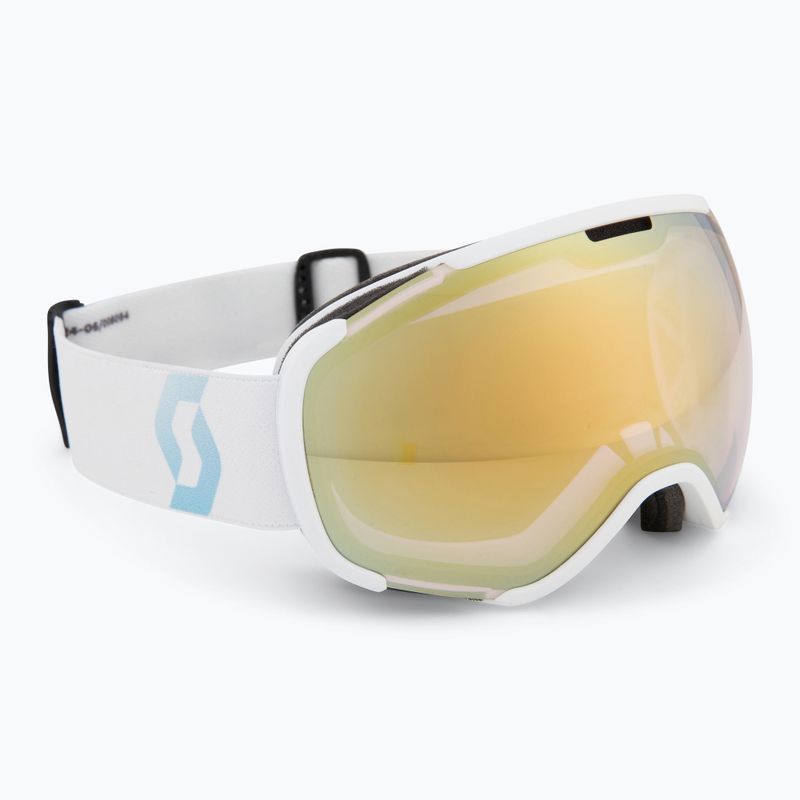 Ochelari de schi SCOTT Faze II LS white/soft pink/light sensitive bronze chrome