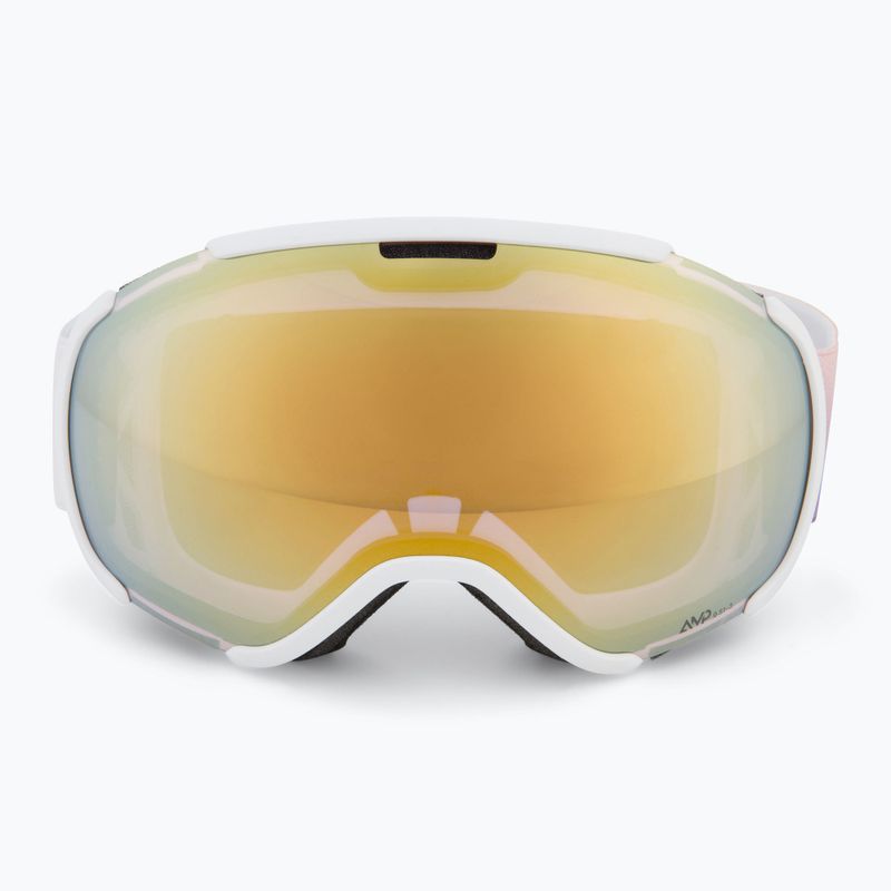 Ochelari de schi SCOTT Faze II LS white/soft pink/light sensitive bronze chrome 2
